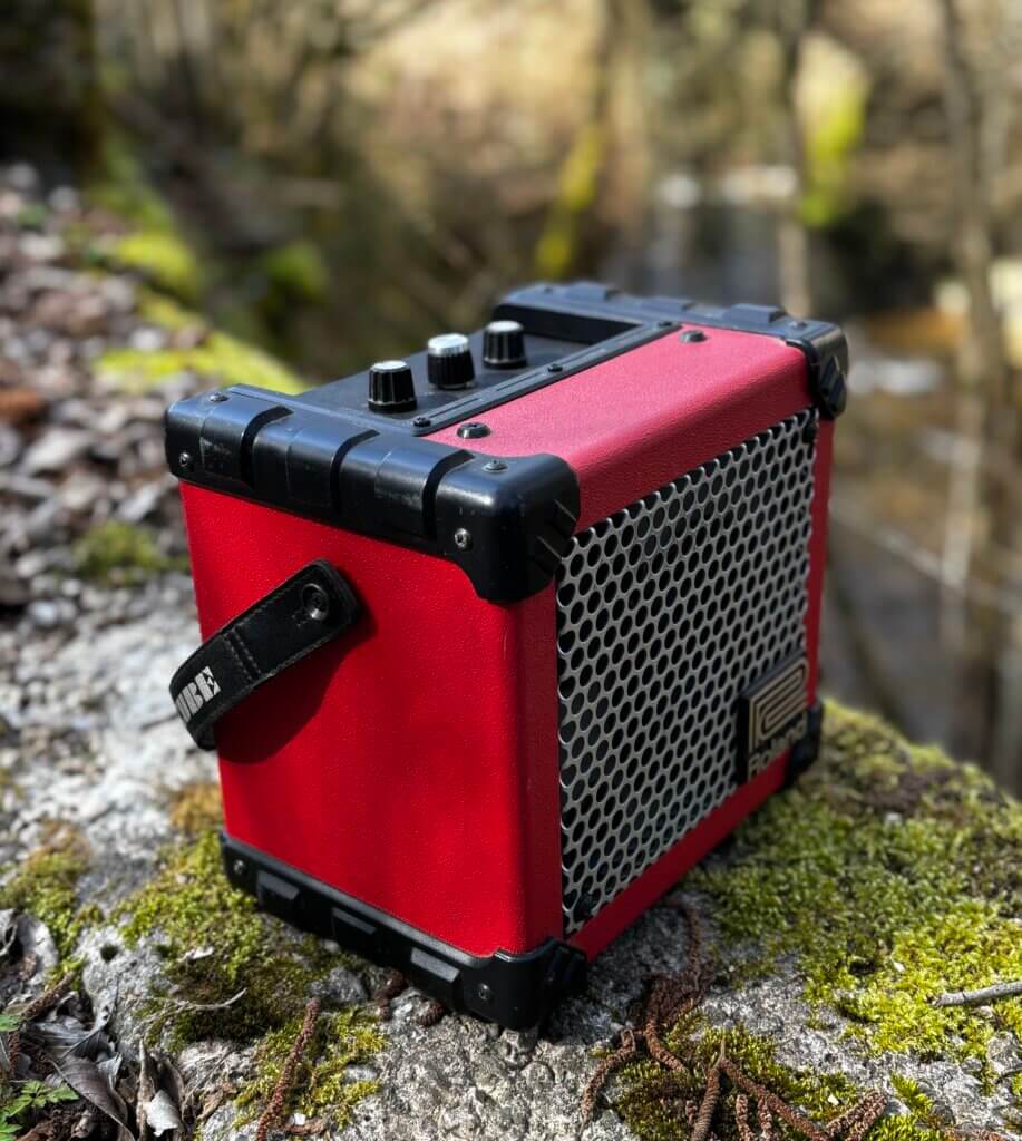 MiniCube : ampli guitare transformé en enceinte BT